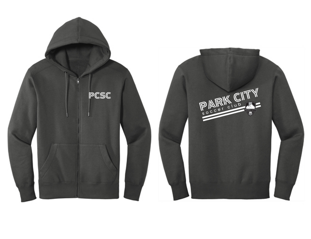 PCSC Soccer Club Ladies Perfect Weight Full-Zip Hoodie