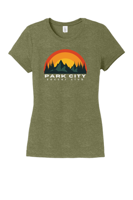 PCSC Mnt. Sun Ladies Tri Blend Tee