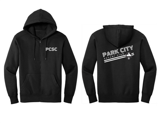 PCSC Soccer Club Ladies Perfect Weight Full-Zip Hoodie