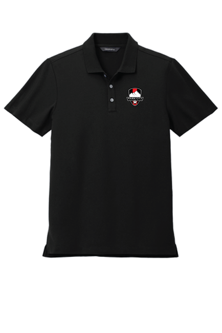 PCSC Logo Men's Stretch Pique Polo