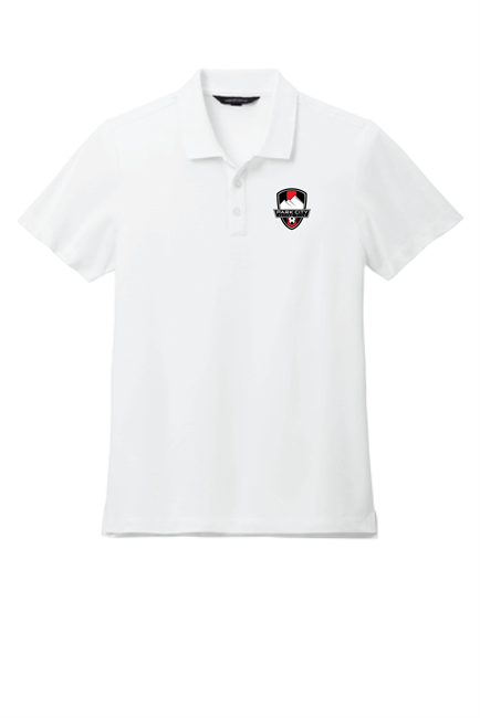 PCSC Logo Men's Stretch Pique Polo